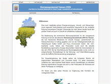 Tablet Screenshot of biomasse-hessen.de